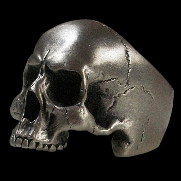 [L-4] AQUA SILVER / 21号 / 30g SKULL RING L-4] AQUA SILVER / 21号 / 30g SKULL RING メンズ