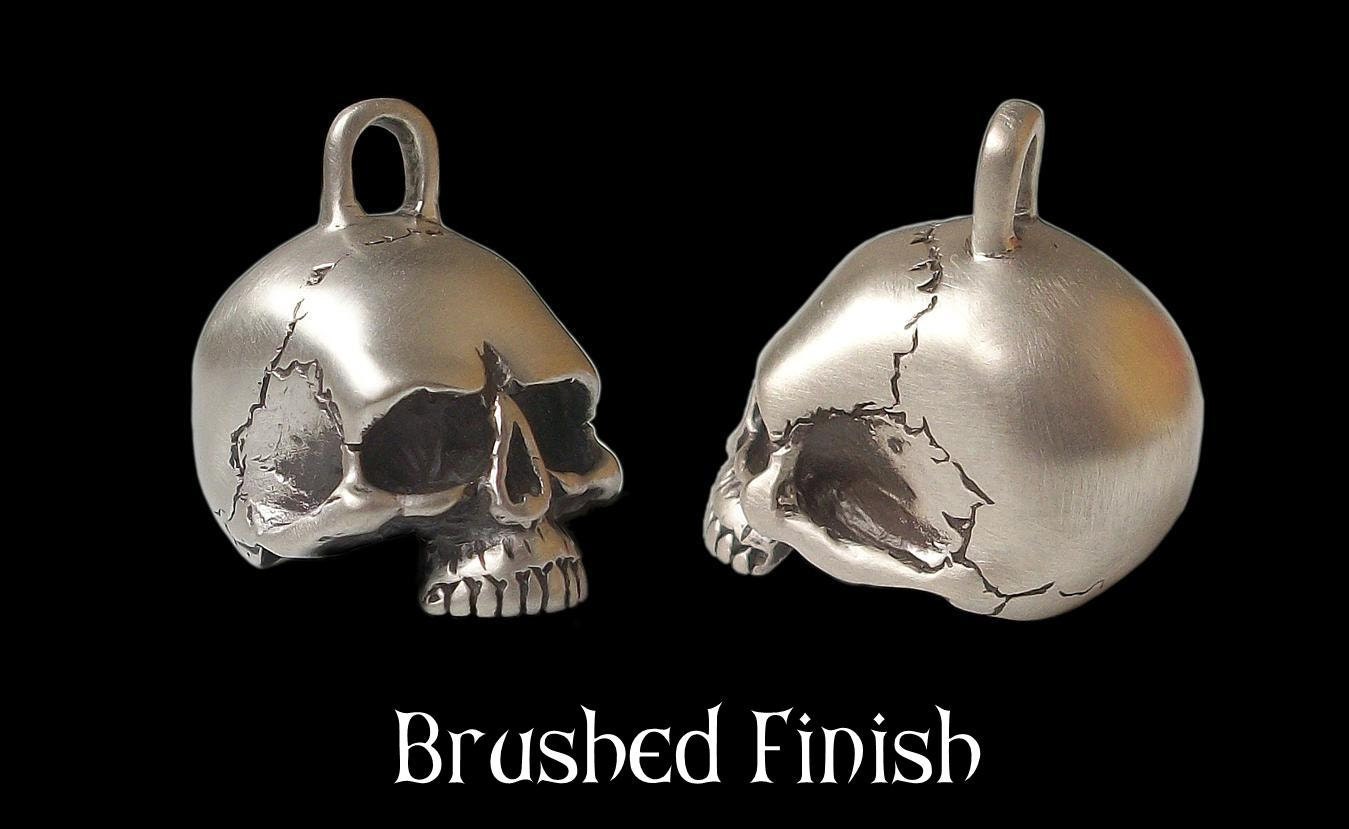 Skull pendant - Sterling Silver Keith Richards Skull Pendant - (Same as Ring) 17 grams